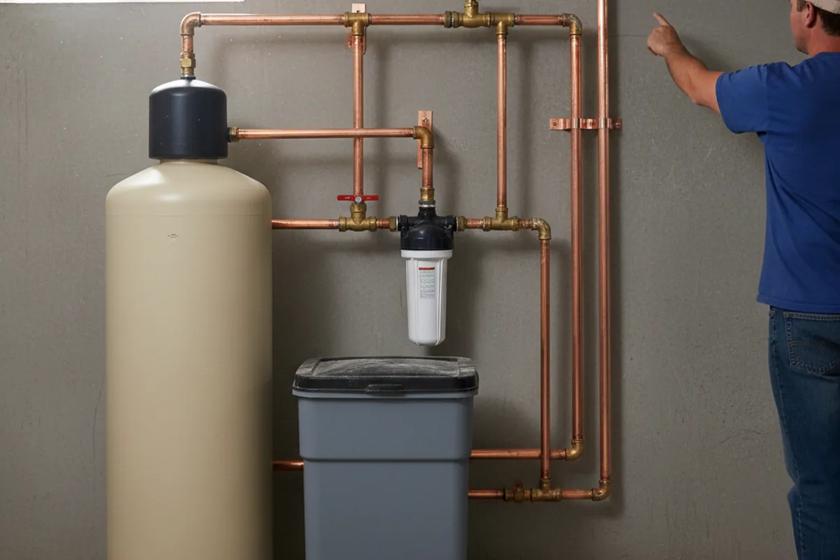 Whole-house water treatment system installed in El Sobrante